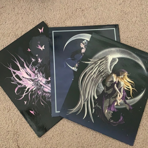 Amy Brown Other - Amy Brown Hot Topic Fairy Folders Rare